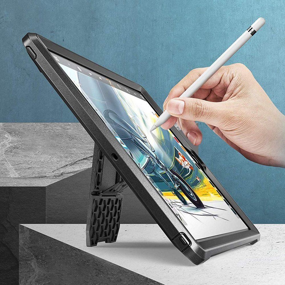 Supcase Unicorn Beetle PRO iPad 10.2 zwart/wit hoes case