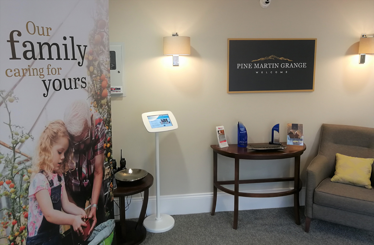 Bouncepad Floorstanding tablet en iPad vloerstandaard