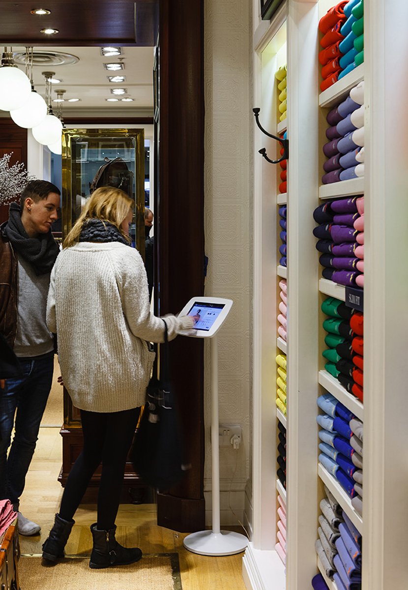 Bouncepad Floorstanding tablet en iPad vloerstandaard