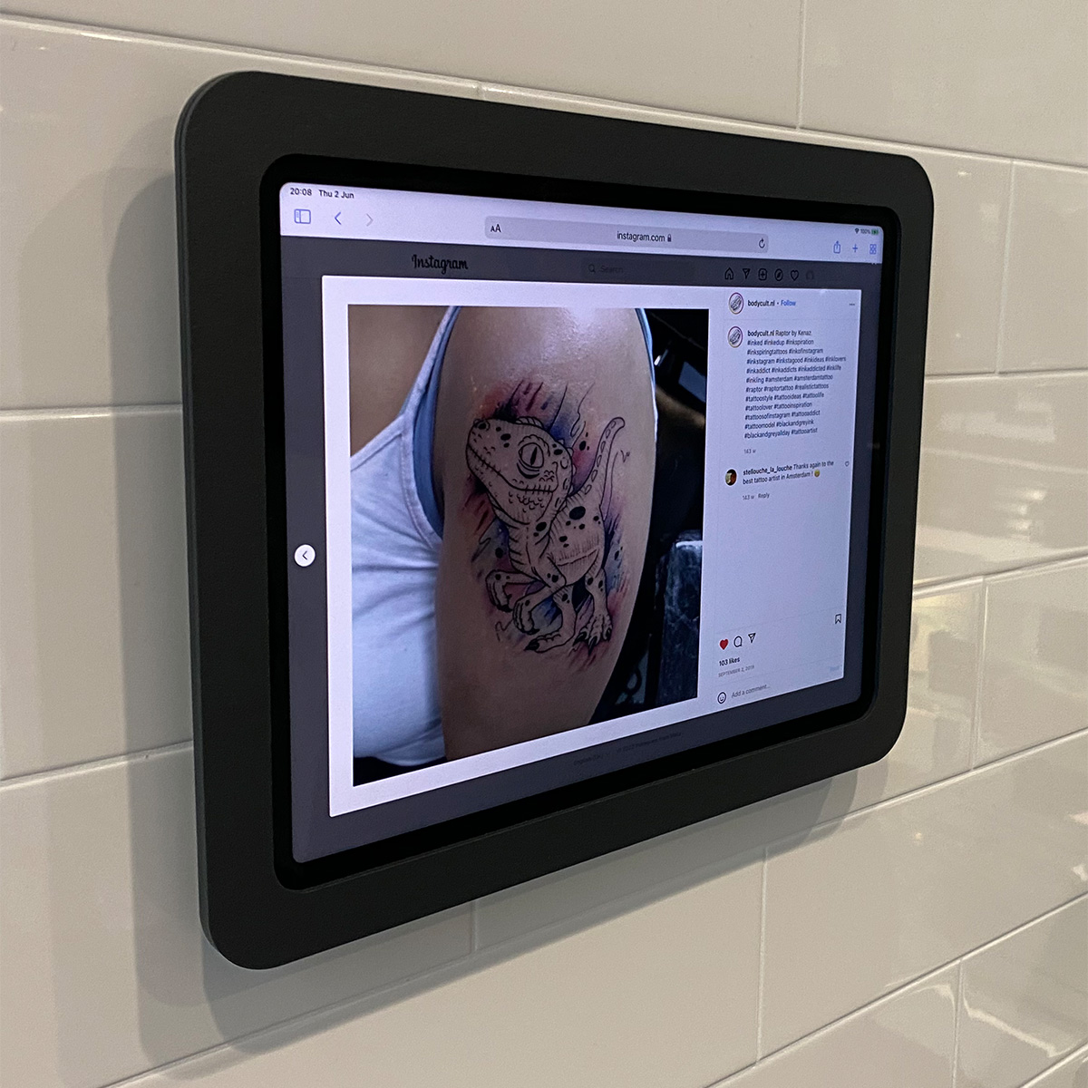 Wallmount MX wandhouder voor iPad 10.9-inch