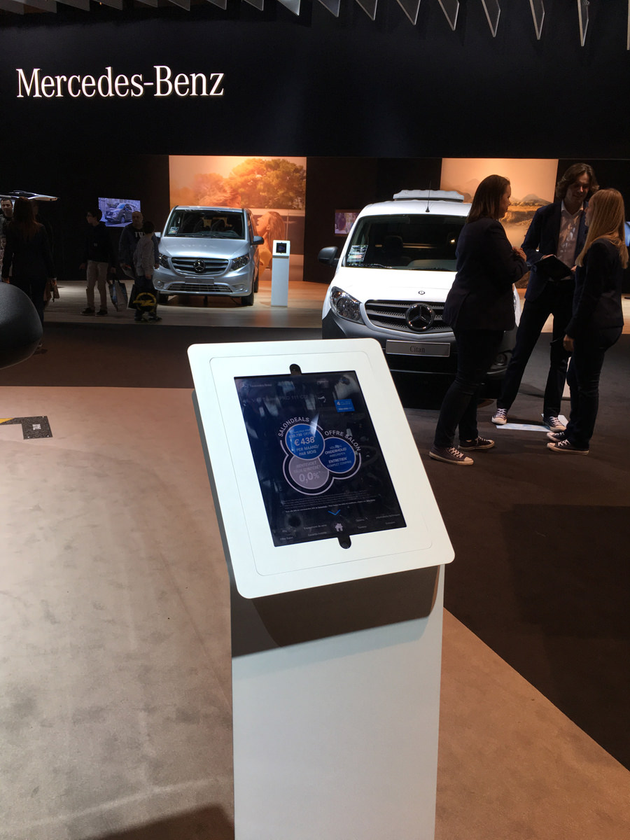 iPad vloerstandaard voor iPad Pro 12.9-inch portrait