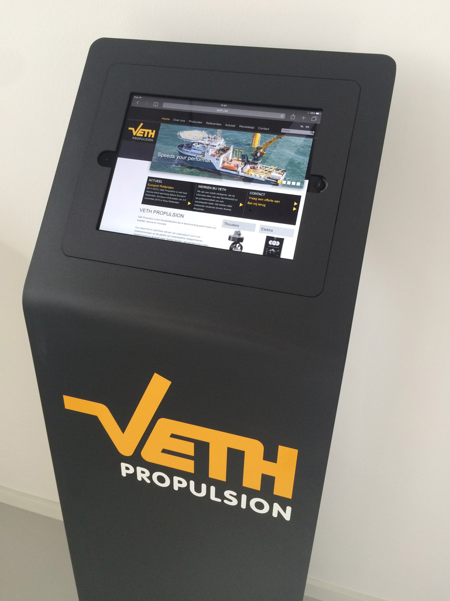 iPad vloerstandaard Tabdoq voor iPad 10.2-inch