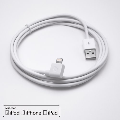 MFi ligthning kabel 2 meter 90 graden