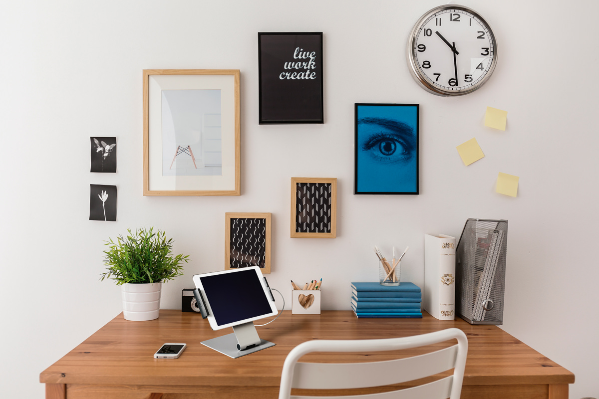 Universele tablet bureau standaard