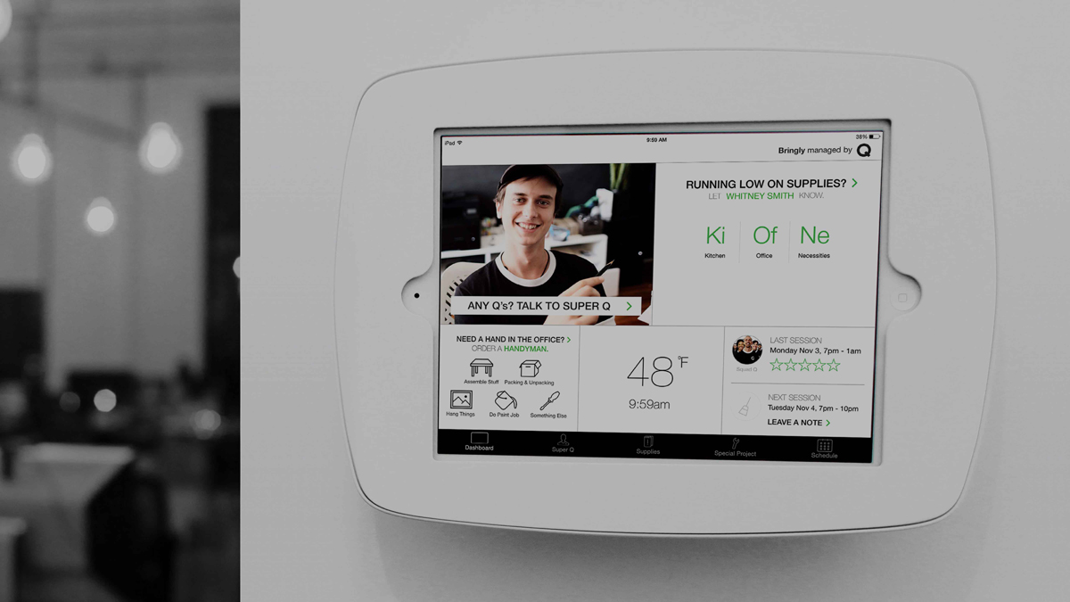 Bouncepad Vesa tablet en iPad behuizing